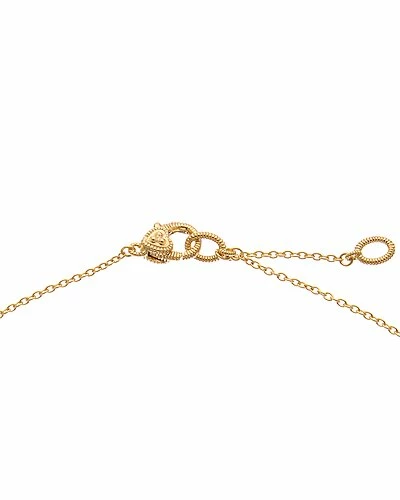 Judith Ripka La Petite 14K Over Silver CZ Cushion Pendant Necklace Women - Image 3