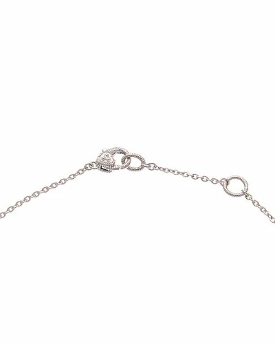 Judith Ripka La Petite Silver 0.14 Ct. Tw. Gemstone Pendant Necklace Women - Image 3