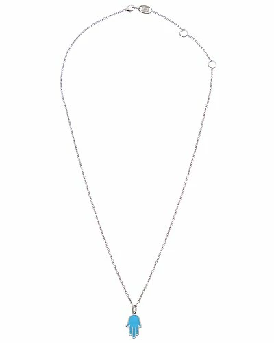 Judith Ripka Little Jewels Silver Hamsa Pendant Necklace Women - Image 2