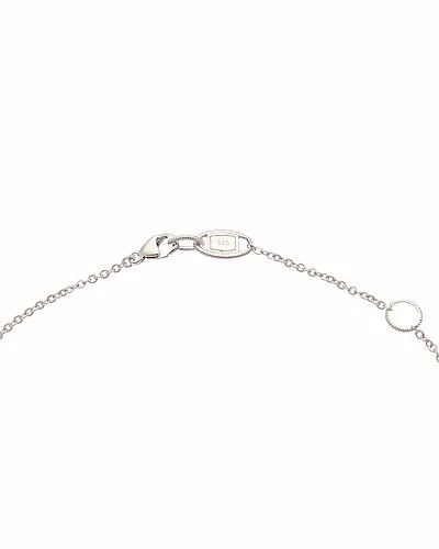 Judith Ripka Little Jewels Silver 0.15 Ct. Tw. White Topaz Evil Eye Pendant Necklace Women - Image 3