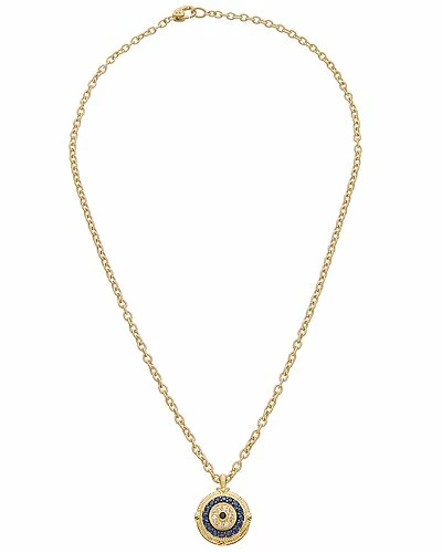 Judith Ripka Lucky 14K Over Silver Gemstone Y Necklace Women - Image 2