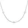 Judith Ripka Water Colors Silver Blue Topaz Drop Necklace Women