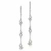 Judith Ripka Lore Silver White Topaz Drop Earrings Women