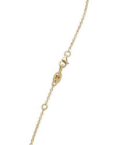 Judith Ripka Little Jewels 14K Over Silver White Topaz Heart Charm Necklace Women - Image 3