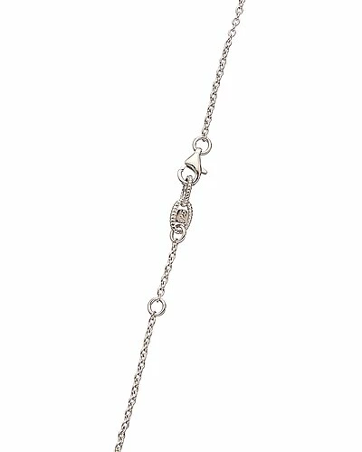 Judith Ripka Little Jewels Silver White Topaz Star Charm Necklace Women - Image 3
